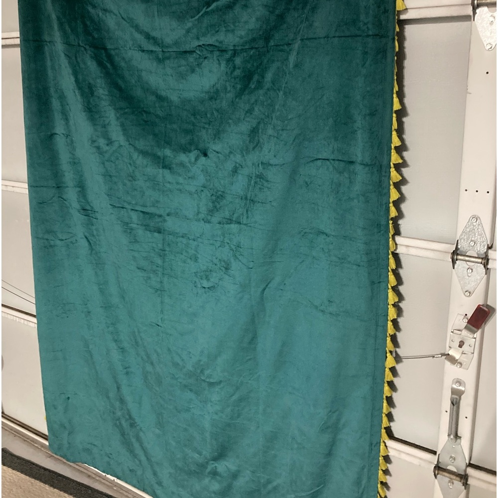 Opal house velvet curtain panel